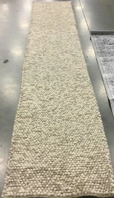 BEIGE 2' X 12' Back Stain Rug, Reduced Price 1172663413 NAT620B-212 - Image 1 of 4