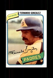 1980 TOPPS BASEBALL #171 FERNANDO GONZALEZ