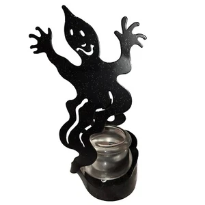 Ghost PartyLite Shadow Dancers �� Kerzenhalter Teelichthalter Halloween - Bild 1 von 6