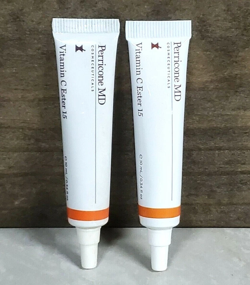 2x ~ Perricone MD - Vitamina C Ester 15 - Tubos de 0,34 oz, 10 ml, Nuevo sin caja Foto 1 de 1