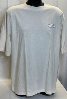 Camiseta Bill Blass Vintage Tropic Para Hombre S/S Talla XL 100% Algodón Blanca Nueva Con Etiquetas Foto 1 de 4