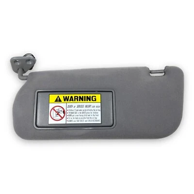 Parasol lado izquierdo para conductor Hyundai Sonata 2000-2005 tela gris iluminada Foto 1 de 4