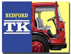 BEDFORD TK METAL SIGN. 12" X 16" CLASSIC BEDFORD CARS.