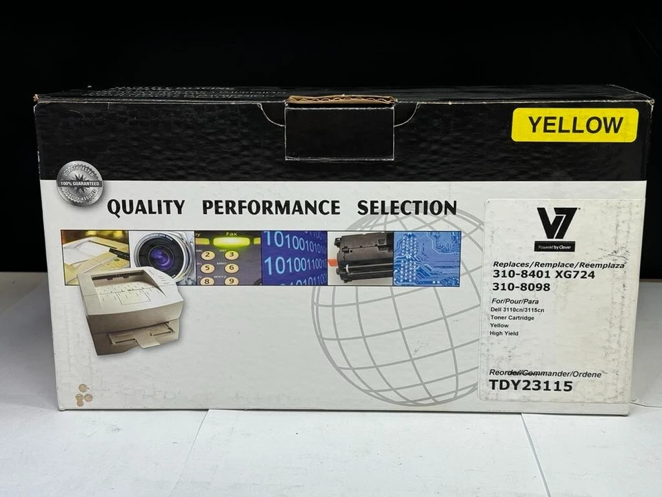 CARTUCHO DE TÓNER V7 TDY23115 para DELL 3110cn/3115cn Foto 1 de 4