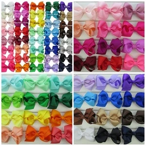  HAARSCHLEIFE CLIP ANSTECKNADEL KROKODIL MÄDCHEN CLIPS RIPSBAND BLUMENMÄDCHEN - Bild 1 von 44