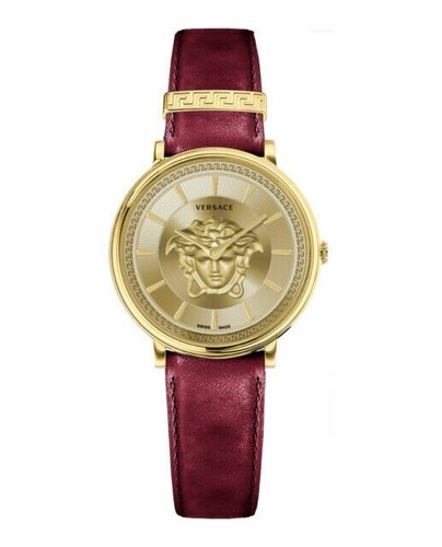 Versace V Circle Orologio da uomo donna oro