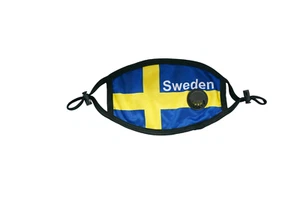 Sweden Face Mask with Pocket / Sweden Flag / Sweden Face Mask Flag - Picture 1 of 4