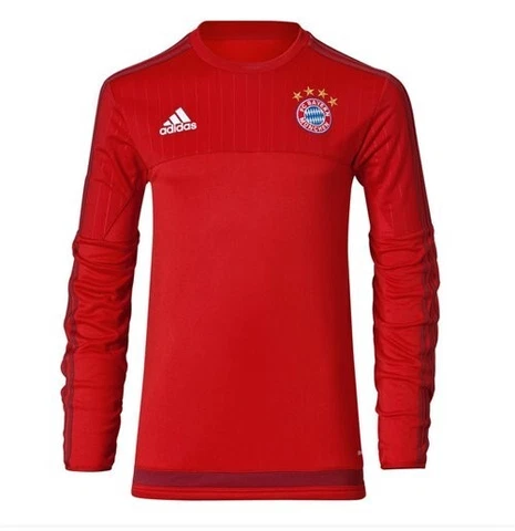 MENS FC BAYERN MUNICH 2015/2016 SOCCER FOOTBALL SHIRT JERSEY TRIKOT SIZE XS Cover