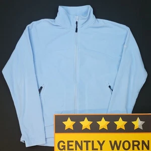 Berghaus Womens Fleece Jacket Full Zip Outdoor Polar Polyester UK 10 Blue - Picture 1 of 11