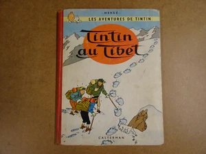 BD EO 1960 HERGÉ / LES AVENTURES DE TINTIN - TINTIN AU TIBET - Picture 1 of 7