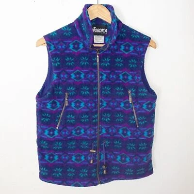 Chaleco Nordica Sportsystem Fairisle polar con cremallera talla XS Foto 1 de 4