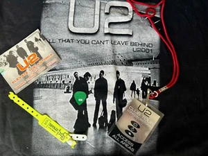 U2 - CREW - CLUB TOUR 2001 - 7TH FEBRUARY - ULTRA RARE - ASTORIA GIG BUNDLE - Picture 1 of 3