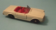 Matchbox Lesney #27 Mercedes 230SL Convertible scale 1:64 made in England 