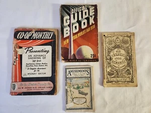 Vintage 1939 WORLDS FAIR Official Guide 1922 Atlantic City Guide Book MUST SEE! - Picture 1 of 17