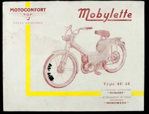 Catalogue vers 1965  MOTOCONFORT - MOBYLETTE Type AU 48 - Imagen 1 de 2