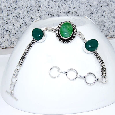 Damenarmband Rutil Edelstein beachtenswert Anhänger Filled Sterling Silber 925 - Bild 1 von 2