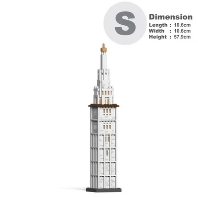 Roman Catholic Italy Ghirlandina Modena Cathedral Church Tower Construction Toys - Image 1 of 4