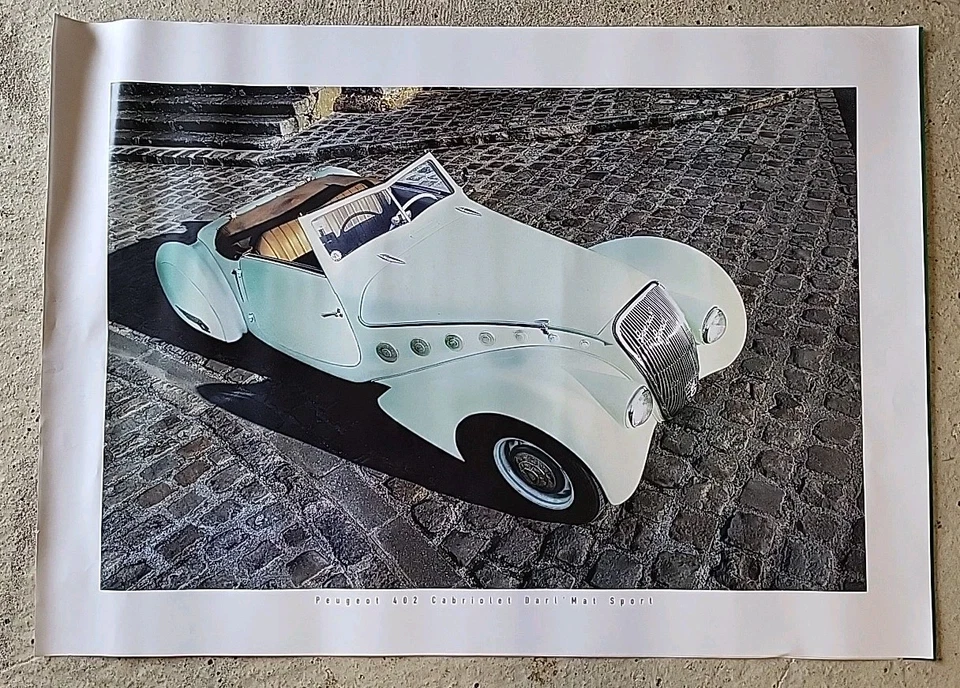 Affiche PEUGEOT 402 DARL'MAT SPORT - Photo 1/1