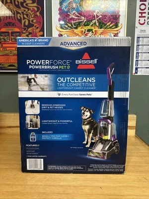 Brand Bissell POWERFORCE POWERBRUSH PET Carpet Deep Cleaner - Image 1 of 3