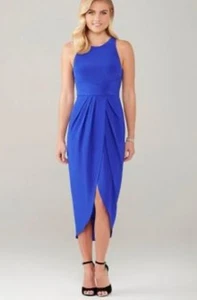 Forever New Women’s Blue Silk Cocktail Dress. Size 8 - Bild 1 von 6