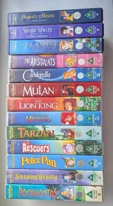 Walt Disney Classic VHS Collection Including Sing A Long Songs. - Imagen 1 de 11