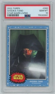 AHSOKA TANO (PSA 10) 2022 Topps Star Wars Living Card #300 -061 - Bild 1 von 2