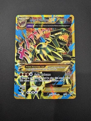 Pokémon TCG: Primal Groudon EX (Shiny Full Art) Ultra Rare 97/98 Ancient Origins - Image 1 of 4