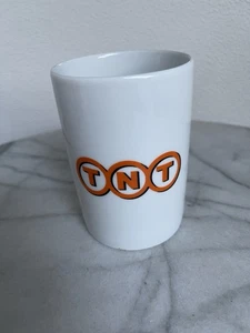 Original TNT Kaffeetasse Kaffeebecher Porzellan TNT Logo - Bild 1 von 4