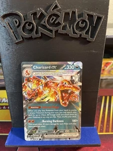 Pokémon Charizard EX Double Rare 125/197 Paldean Fates NM (B) - Picture 1 of 2