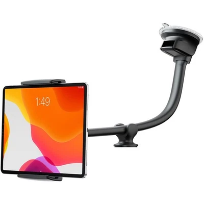 Adjustable 13-Inch Gooseneck Tablet Holder for Vehicles - Hands-Free Convenience - Image 1 of 4