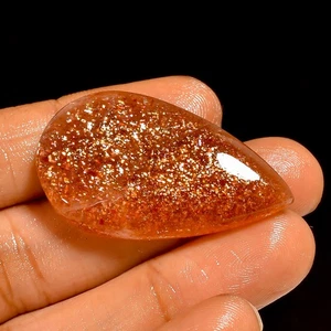 Piedras preciosas sueltas 100 % naturales con forma de pera 43 quilates 38x22x7 mm - Imagen 1 de 2