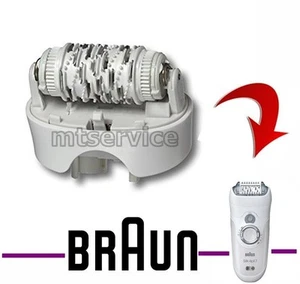 TESTINA EPILATRICE ORIGINALE SILKEPIL BRAUN 40 PINZETTE bianca Xpress - Imagen 1 de 1