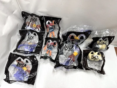 9 JUGUETES DISNEY Pixar LUCA 2021 McDonald's #3,4,5,6 embalaje sellado Foto 1 de 4