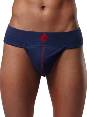 Omtex Athletic Neo Cotton Stretchable Supporter Quick Dry Moisture Blue CA - Image 1 of 4