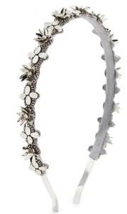 Deepa Gurnani Jeweled Headband  Hair Jewelry Rhinestone Beautiful - Picture 1 of 3