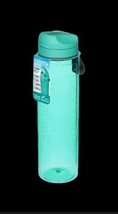 Sistema Hydrate Tritan Bottle Water Juice School Work Gym 1L BPA Free Green - Picture 1 of 1