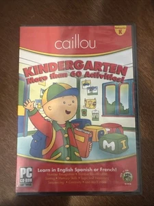 Caillou Kindergarten More Than 60 Activities, PC CD-ROM Software - Picture 1 of 2