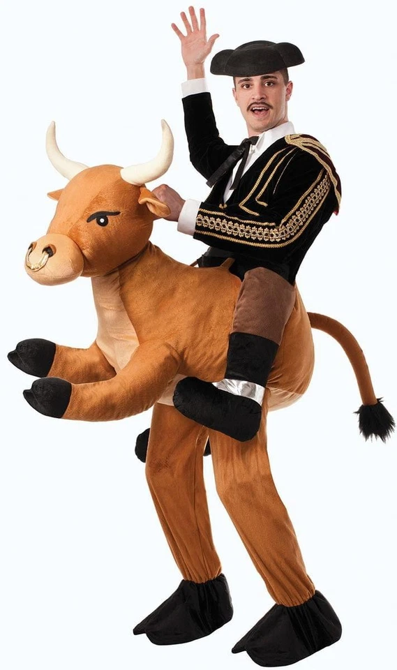 Disfraz Ride a Bull Animal Marrón Adulto Hombre Talla Única Foto 1 de 1