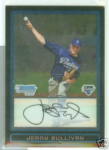 Jerry Sullivan San Diego 2009 Bowman Cromo Draft - Imagen 1 de 1
