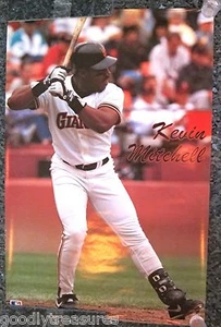 Making Waves MLB Baseball Poster KEVIN MITCHELL San Francisco SF Giants - Picture 1 of 1