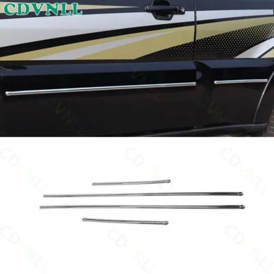 Protector de alféizar moldura de carrocería de puerta lateral cromado para Mitsubishi Pajero Montero 2006-2019 Foto 1 de 4