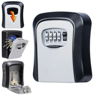 Cassaforte a chiave KINZO serratura combinata codice 4 cifre montaggio a parete cassaforte esterna