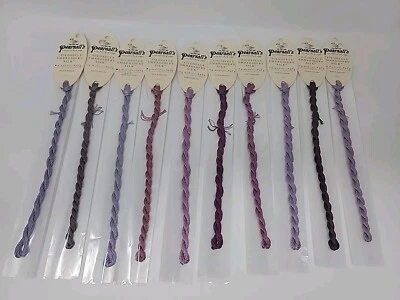 Pearsall's Filoselle Embroidery Silk Floss 4m 6 Ply MADE ENGLAND Vtg Purple T - Image 1 of 4