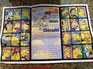 SIMPSONS TV Guide 24 Secret Stars Complete Collection IN ORIG BOX Never Out! - Imagen 1 de 4