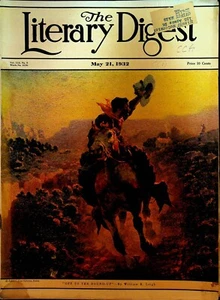 Literary Digest May 21 1932 Rudyard Kipling William R Leigh - Picture 1 of 8