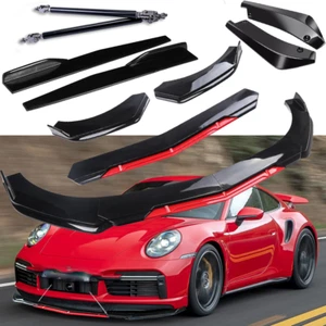 For Porsche 911 Carrera GT Front Rear Bumper Lip Spoiler Splitter Body Kits G N - Picture 1 of 18