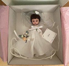 BRAND NEW in BOX  8" Madame Alexander Doll BRIDE with Card and Stand