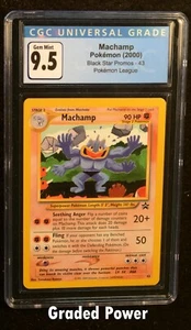 Pokemon Promo Machamp Black Star Promo CGC 9.5 (0263) #43 - Bild 1 von 2