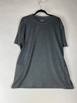 BCG Men's Fitted Short Sleeve Crew Neck T-shirt Gray/Charcoal Size XXL 2XL - Image 1 of 3