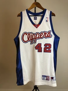 Camiseta deportiva auténtica 44 grande de campeón de la NBA de Elton Brand de Los Angeles Clippers 44 - Imagen 1 de 11